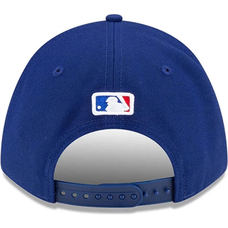 cappello-curvo-blu-snapback-9forty-m-crown-player-replica-dei-texas-rangers-mlb-di-new-era