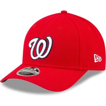 Mützen gebogen rot snapback 9FORTY M-Crown Player Replica der Washington Nationals MLB von New Era