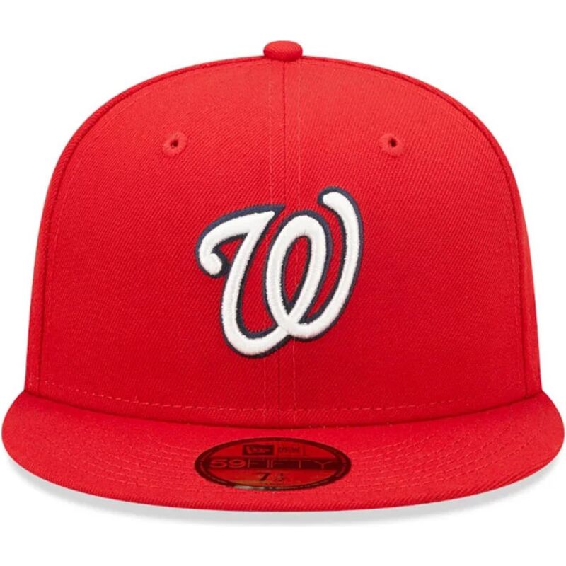 casquette-plate-rouge-ajustee-59fifty-ac-perf-washington-nationals-mlb-new-era casquette-plate-rouge-ajustee-59fifty-ac-perf-washington-nationals-mlb-new-era
