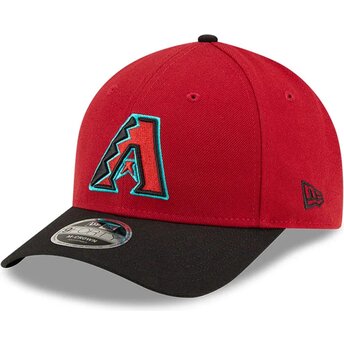 Cappello curvo rosso snapback 9FORTY M-Crown Player Replica dei Arizona Diamondbacks MLB di New Era