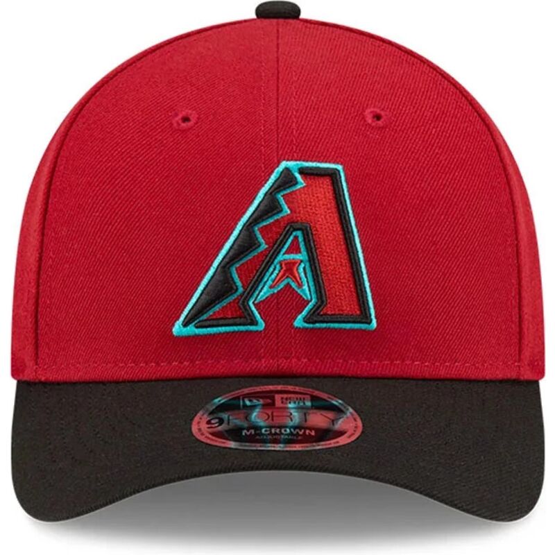 cappello-curvo-rosso-snapback-9forty-m-crown-player-replica-dei-arizona-diamondbacks-mlb-di-new-era