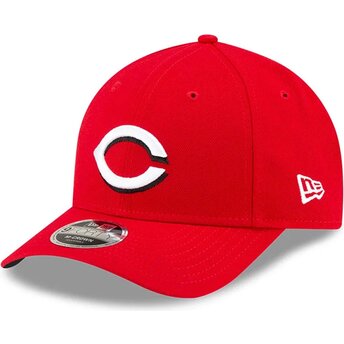Cappello curvo rosso snapback 9FORTY M-Crown Player Replica dei Cincinnati Reds MLB di New Era