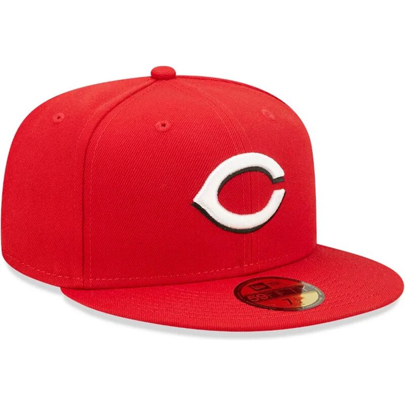 cappello-piatto-rosso-aderente-59fifty-ac-perf-dei-cincinnati-reds-mlb-di-new-era