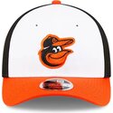 cappello-curvo-arancia-snapback-9forty-m-crown-player-replica-dei-baltimore-orioles-mlb-di-new-era