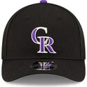 mutzen-gebogen-schwarz-snapback-9forty-m-crown-player-replica-der-colorado-rockies-mlb-von-new-era