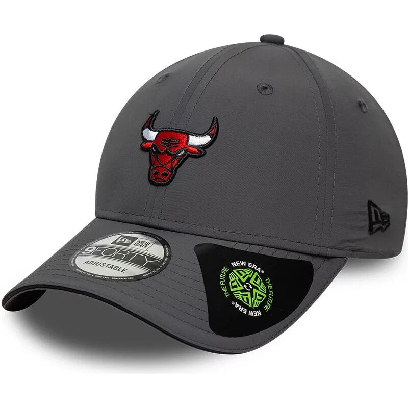 casquette-courbee-grise-ajustable-9forty-recycled-chicago-bulls-nba-new-era casquette-courbee-grise-ajustable-9forty-recycled-chicago-bulls-nba-new-era