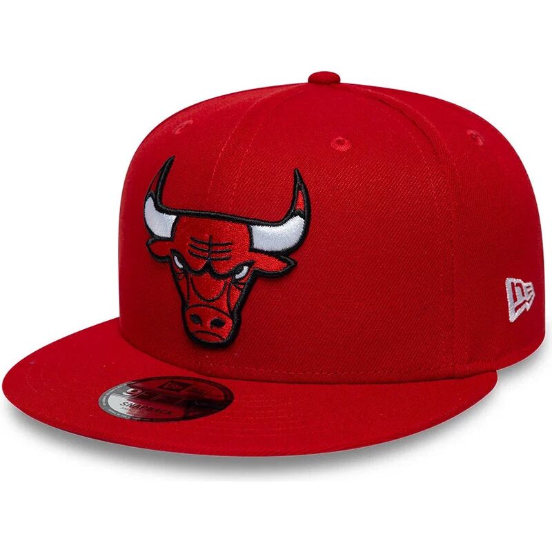 cappello-piatto-rosso-snapback-9fifty-dei-chicago-bulls-nba-di-new-era