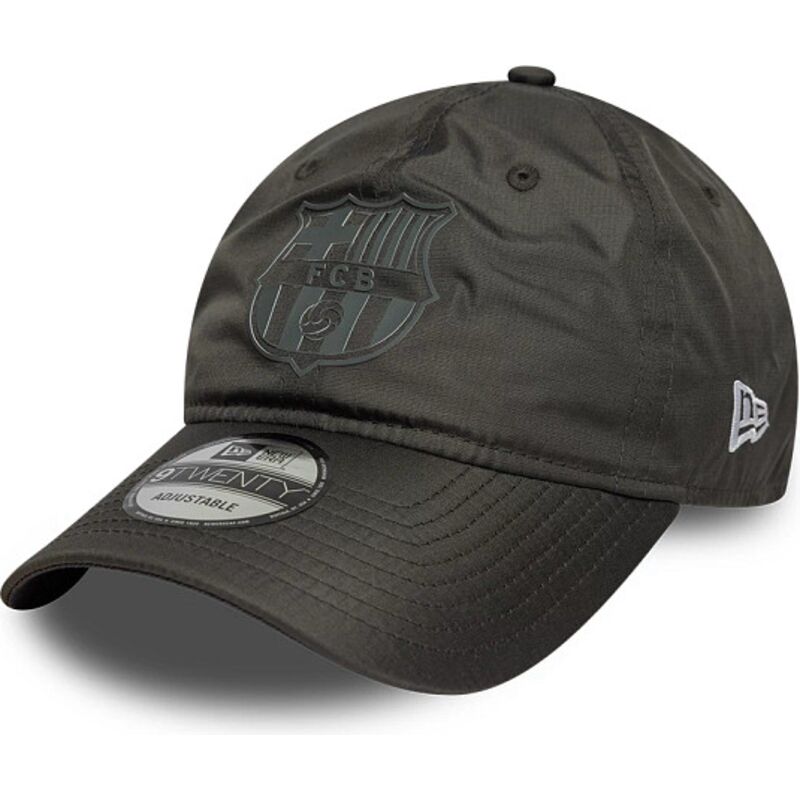 cappello-curvo-grigio-cinghia-regolabile-9twenty-ripstop-dei-fc-barcelona-laliga-di-new-era cappello-curvo-grigio-cinghia-regolabile-9twenty-ripstop-dei-fc-barcelona-laliga-di-new-era