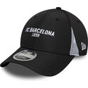 cappello-curvo-nero-snapback-9forty-m-crown-featherweight-poly-dei-fc-barcelona-laliga-di-new-era