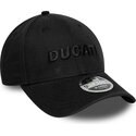 cappello-curvo-nero-snapback-9forty-m-crown-wordmark-dei-ducati-motor-motogp-di-new-era
