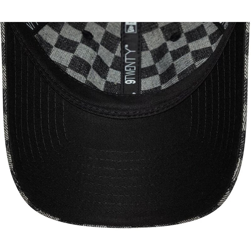 casquette-courbee-noire-ajustable-9twenty-check-ducati-motor-motogp-new-era