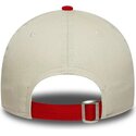 cappello-curvo-beige-cinghia-regolabile-per-bambino-9forty-contrast-dei-manchester-united-football-club-premier-league-di-new-er