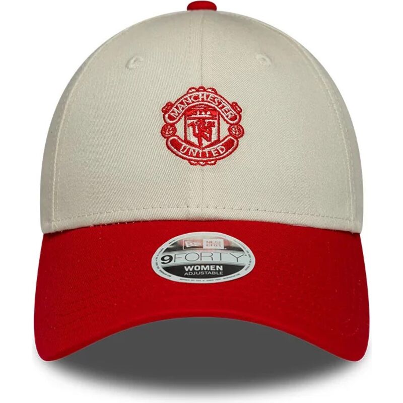 mutzen-gebogen-beige-verstellbares-band-9forty-contrast-der-manchester-united-football-club-premier-league-von-new-era mutzen-gebogen-beige-verstellbares-band-9forty-contrast-der-manchester-united-football-club-premier-league-von-new-era