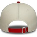 cappello-curvo-beige-cinghia-regolabile-9forty-contrast-dei-manchester-united-football-club-premier-league-di-new-era