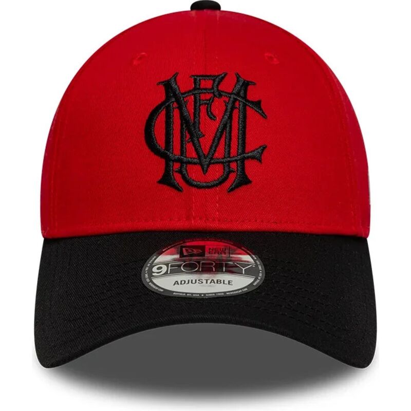 cappello-curvo-rosso-cinghia-regolabile-9forty-contrast-dei-manchester-united-football-club-premier-league-di-new-era