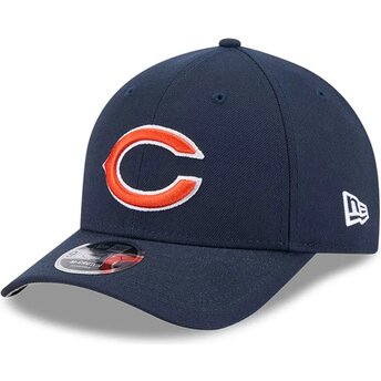 Casquette courbée bleue marine snapback 9FORTY M-Crown Team Chicago Bears NFL New Era