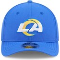 mutzen-gebogen-blau-snapback-9forty-m-crown-team-der-los-angeles-rams-nfl-von-new-era