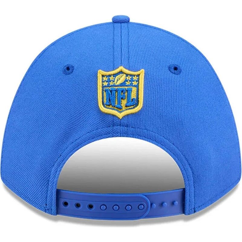 cappello-curvo-blu-snapback-9forty-m-crown-team-dei-los-angeles-rams-nfl-di-new-era