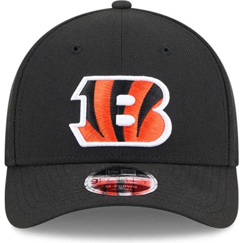mutzen-gebogen-schwarz-snapback-9forty-m-crown-team-der-cincinnati-bengals-nfl-von-new-era
