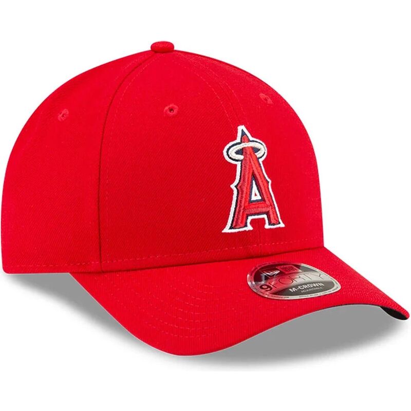 mutzen-gebogen-rot-snapback-9forty-m-crown-player-replica-der-los-angeles-angels-mlb-von-new-era