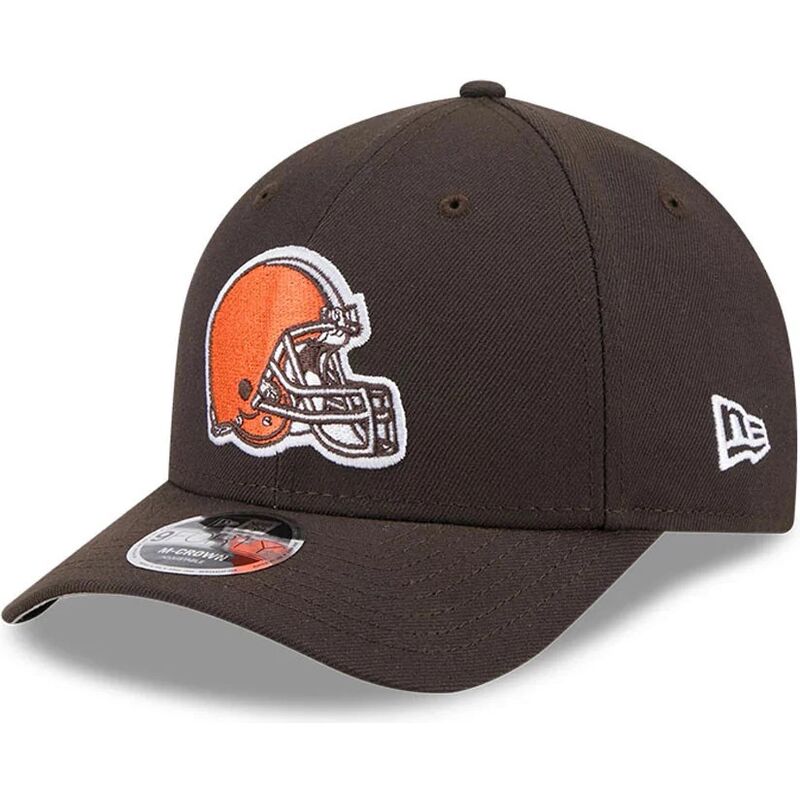 casquette-courbee-marron-snapback-9forty-m-crown-team-cleveland-browns-nfl-new-era