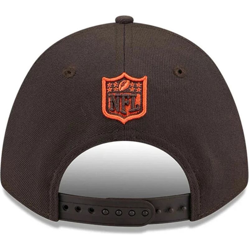 cappello-curvo-marrone-snapback-9forty-m-crown-team-dei-cleveland-browns-nfl-di-new-era