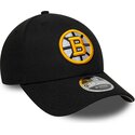 cappello-curvo-nero-snapback-9forty-m-crown-team-dei-boston-bruins-nhl-di-new-era