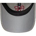 cappello-curvo-grigio-cinghia-regolabile-9twenty-fleck-cord-dei-associazione-sportiva-roma-serie-a-di-new-era