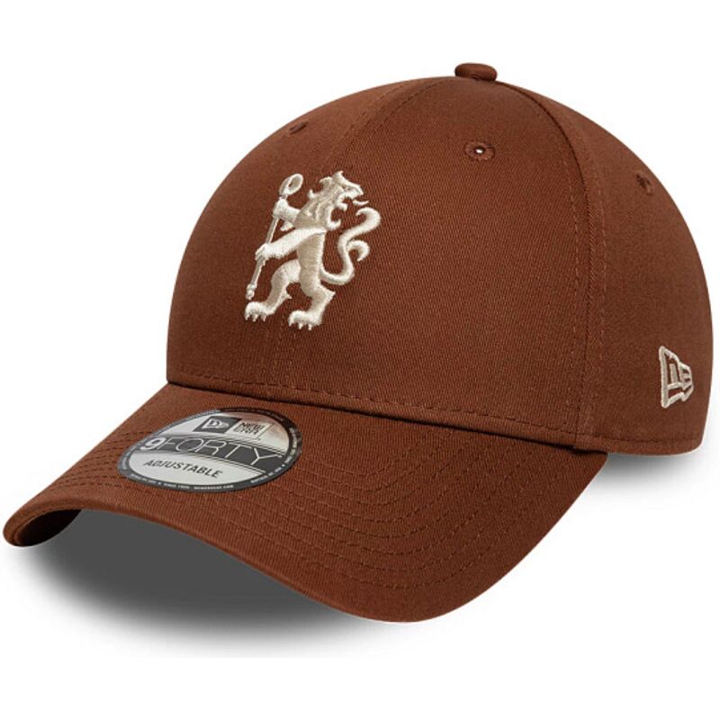 cappello-curvo-marrone-snapback-9forty-team-dei-chelsea-football-club-premier-league-di-new-era