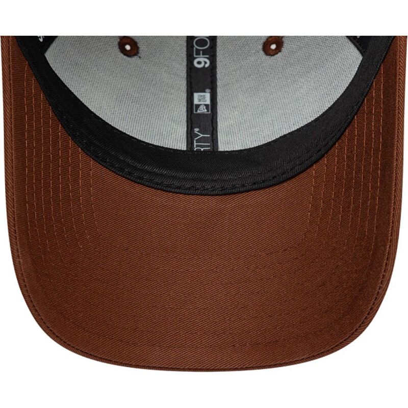 casquette-courbee-marron-snapback-9forty-team-chelsea-football-club-premier-league-new-era