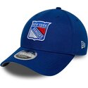 mutzen-gebogen-blau-snapback-9forty-m-crown-team-der-new-york-rangers-nhl-von-new-era