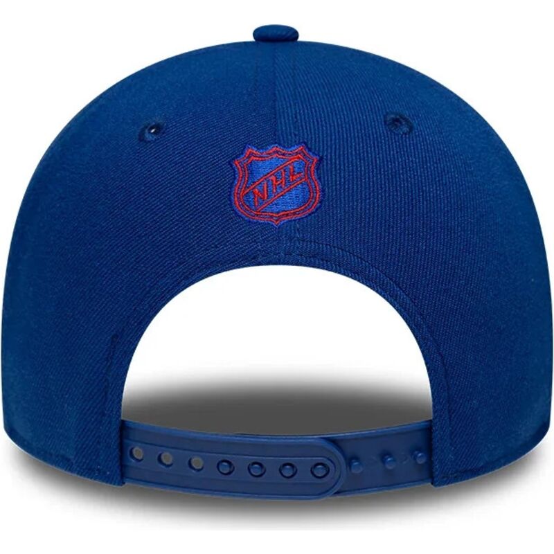 casquette-courbee-bleue-snapback-9forty-m-crown-team-new-york-rangers-nhl-new-era