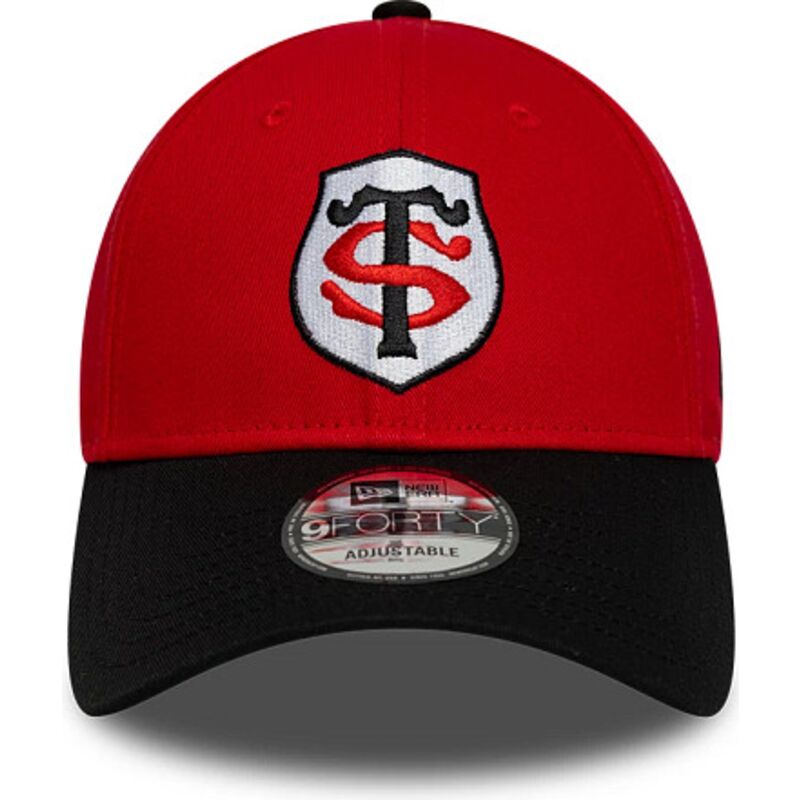 casquette-courbee-rouge-et-noire-snapback-9forty-team-stade-toulousain-top-14-new-era