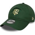casquette-courbee-verte-ajustable-9twenty-seasonal-stade-toulousain-top-14-new-era