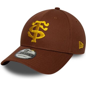 Casquette courbée marron snapback 9FORTY Seasonal Stade Toulousain Top 14 New Era