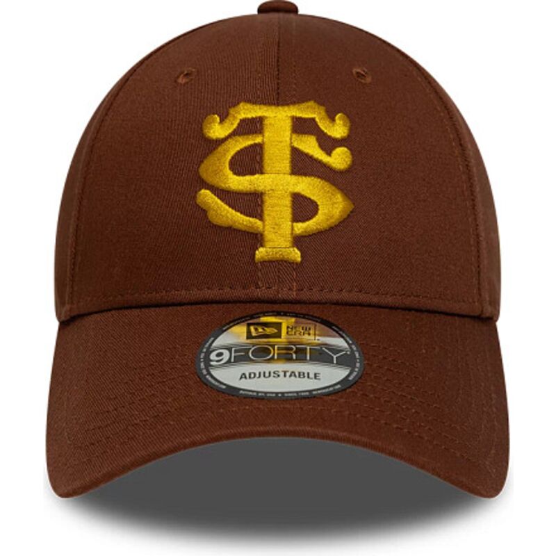 cappello-curvo-marrone-snapback-9forty-seasonal-dei-stade-toulousain-top-14-di-new-era