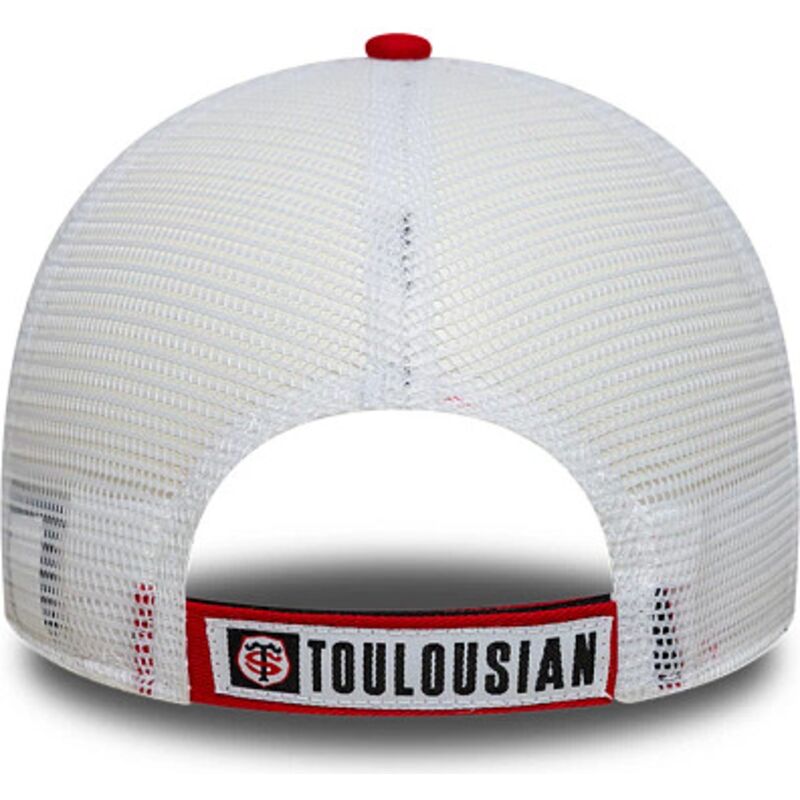 cappello-curvo-rosso-cinghia-regolabile-per-bambino-9forty-league-dei-stade-toulousain-top-14-di-new-era