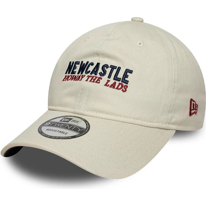 cappello-curvo-beige-cinghia-regolabile-9twenty-wordmark-howay-the-lads-dei-newcastle-united-football-club-premier-league-di-new