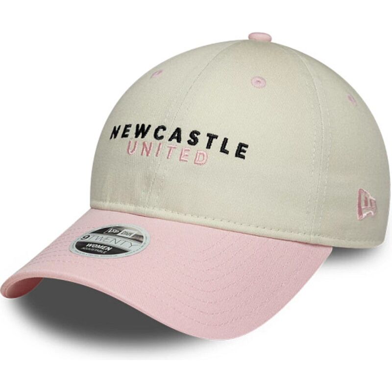 mutzen-gebogen-beige-verstellbares-band-rosa-9twenty-der-newcastle-united-football-club-premier-league-von-new-era