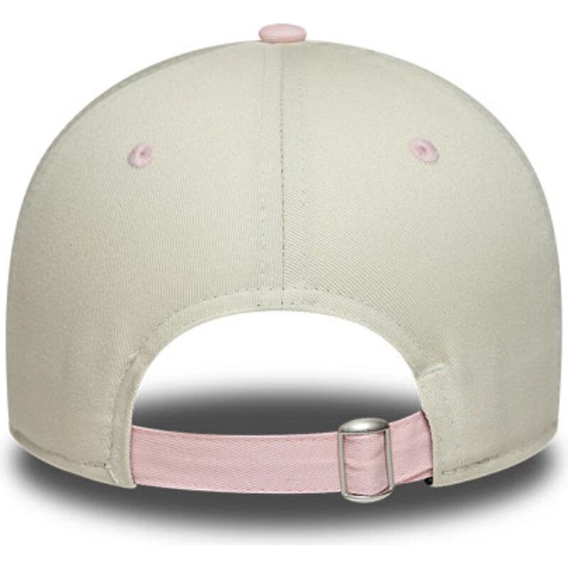 cappello-curvo-beige-cinghia-regolabile-rosa-9twenty-dei-newcastle-united-football-club-premier-league-di-new-era