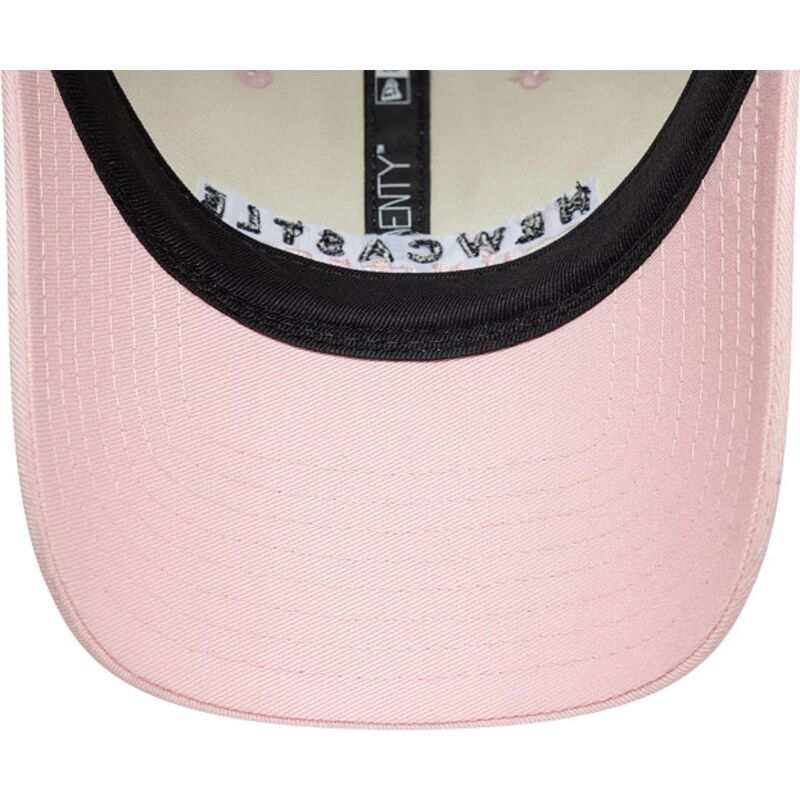 cappello-curvo-beige-cinghia-regolabile-rosa-9twenty-dei-newcastle-united-football-club-premier-league-di-new-era