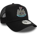 cappello-curvo-nero-snapback-e-frame-core-dei-newcastle-united-football-club-premier-league-di-new-era