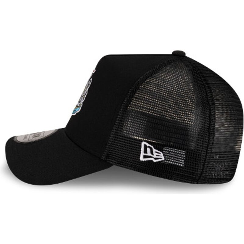 cappello-curvo-nero-snapback-e-frame-core-dei-newcastle-united-football-club-premier-league-di-new-era