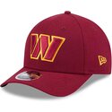 casquette-courbee-rouge-snapback-9forty-m-crown-team-washington-commanders-nfl-new-era