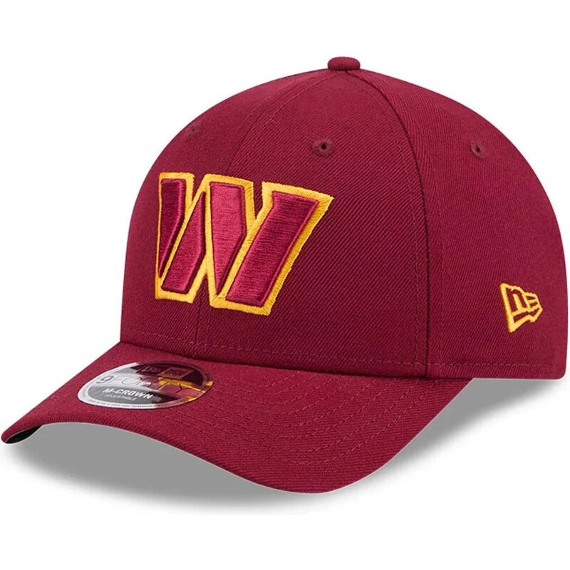 cappello-curvo-rosso-snapback-9forty-m-crown-team-dei-washington-commanders-nfl-di-new-era