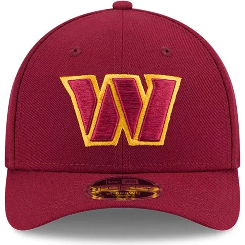 cappello-curvo-rosso-snapback-9forty-m-crown-team-dei-washington-commanders-nfl-di-new-era