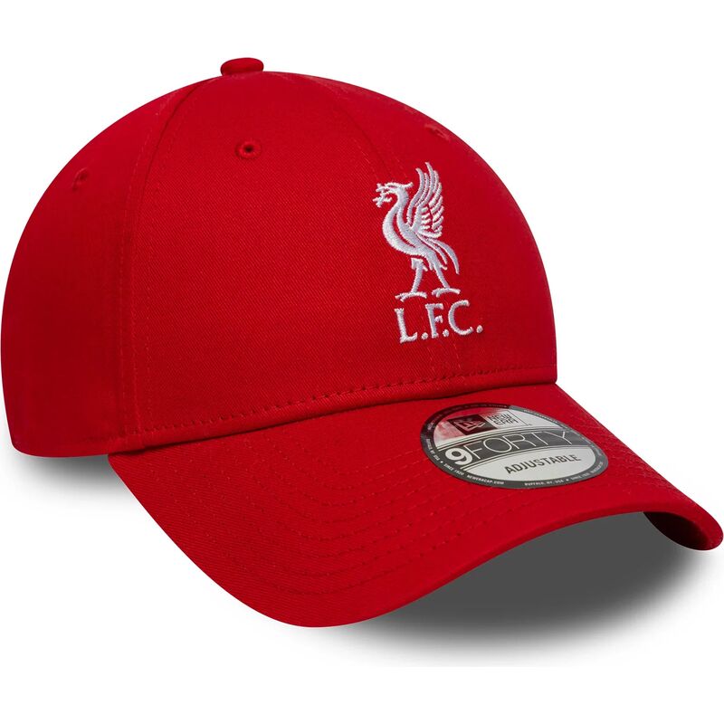 cappello-curvo-rosso-cinghia-regolabile-9forty-core-dei-liverpool-football-club-premier-league-di-new-era