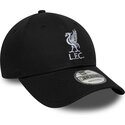 casquette-courbee-noire-ajustable-9forty-core-liverpool-football-club-premier-league-new-era