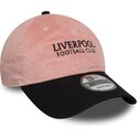 cappello-curvo-rosa-cinghia-regolabile-9twenty-cord-dei-liverpool-football-club-premier-league-di-new-era