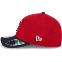 cappello-curvo-rosso-snapback-9forty-m-crown-player-replica-dei-cleveland-guardians-mlb-di-new-era